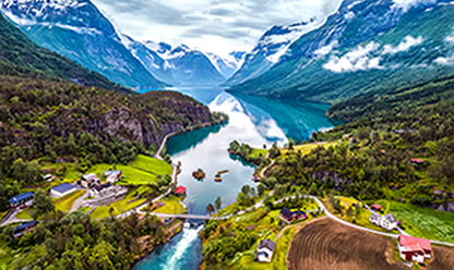 Trip to THE BEAUTIFUL NORWAY END COPENHAGEN 2026 in English | Travel agency Festival